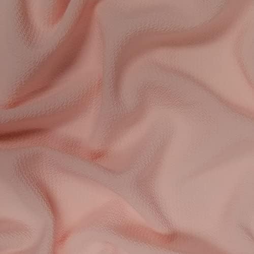 Prašnjava ružičasta krep šifonska tkanina s mjehurićima teksturirani šifon