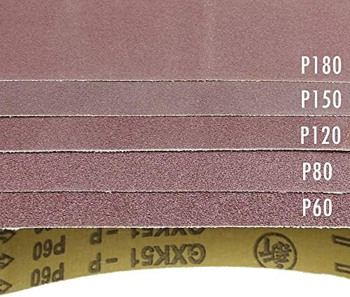 SIMWA Abrazivni pojas pješčanog pojasa 1 komad 686 * 50 mm abrazivna pojas za brušenje za drvo mekog metalnog poliranog pojasa pojas