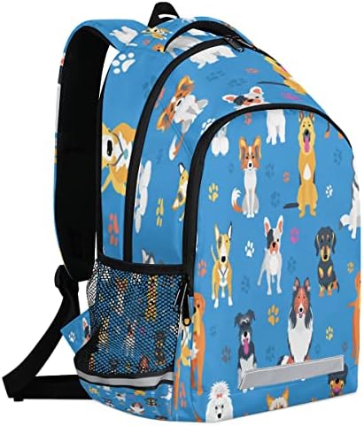 Cfpolarni psi i tragovi Učenik ruksak sa školom za prijenosno računalo ruksak za žene muškarce studentice tinejdžeri dječaci dječaci
