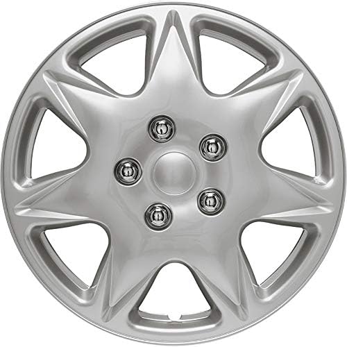 Auto-stil set kotača pokriva kalifornijsko 17-inčno srebro