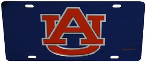 Dan igre Outfitters NCAA Auburn Tigrovi zrcali oznaku automobila, plava, jedna veličina