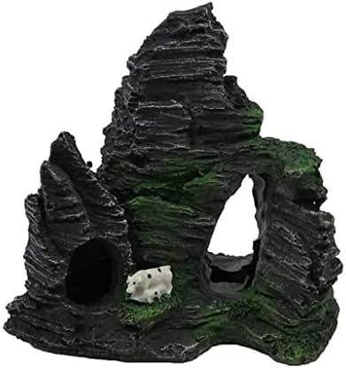 Akvarijska smola stijena s pogledom na planine stijena špilja Kameno drvo ukras akvarijskog ukrasa Pribor za akvarij