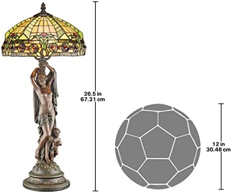 Dizajn Toscano Lucina, vitražna svjetiljka božica svjetlosti
