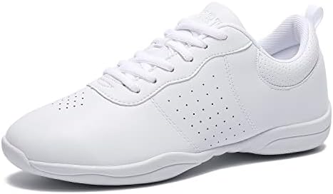 Cipele za navijačice za djevojčice bijela cipela za navijačice za mlade plesni sportski trening tenis prozračne plesne lagane natjecateljske