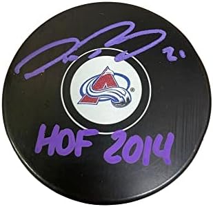 Peter Forsberg potpisao je Colorado Evelanche Hof 14 NHL s autogramima