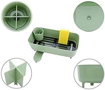 SDGH GREEN RACKA ZA JEZE - Višenamjenski kutija za odlaganje kuhinjskog jela, stalak za štapiće za odvod za sušenje, stalak za posuđe