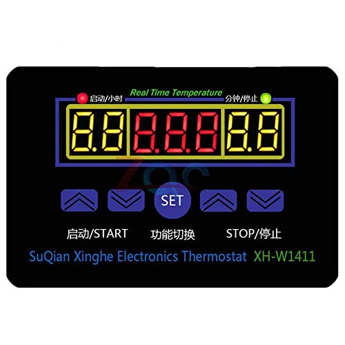 XH -W1411 W1411 DC 12V Digitalni LCD TemperaturaRegler termostat Kontrol Schalter Senzor -55 ~ 120 stupnjeva Celzijev