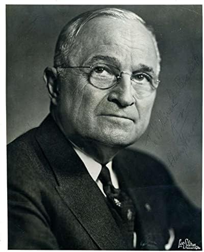 Hari Truman, s autogramom na fotografiji od 8 do 10 cm, potpisanom rukom