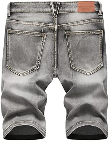 Muške ljetne casual traper kratke hlače odjevene s džepnim kratkim hlačama kratke hlače casual biciklističke kratke kratke hlače