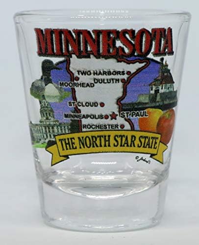 Karta elemenata čaše države Minnesota