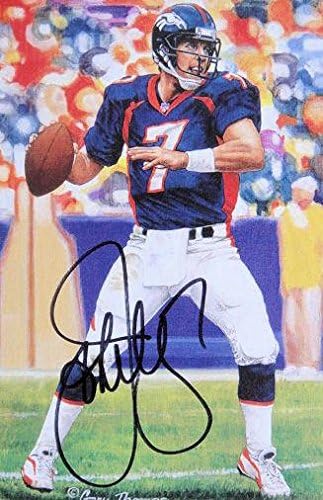 John Elway potpisao je umjetnička kartica Denver Broncosa