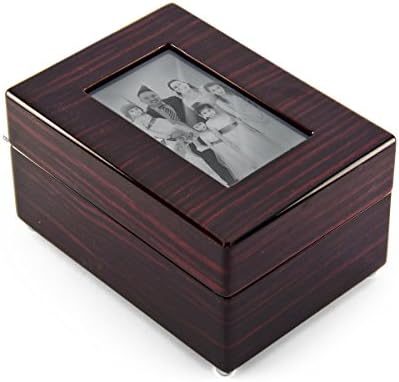 Moderni okvir za fotografije veličine 36 nota 5 9 3 glazbena kutija za nakit