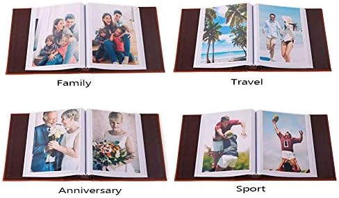 Foto album od 5 do 5 do 7 s 80 vertikalnih fotografija, foto album od 5 do 7 sadrži 80 obiteljskih fotografija