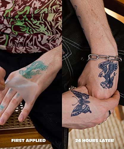 Privremene tetovaže, polutrajne tetovaže, jedna visokokvalitetna lagana dugotrajna vodootporna privremena tetovaža s tintom-traje 1-2