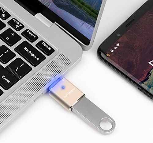 AiyEen USB C na USB adapter, USB C mužjak na USB 3.0 ženski adapter OTG Converter kompatibilan s MacBook Pro 2019/2018/2017, MacBook