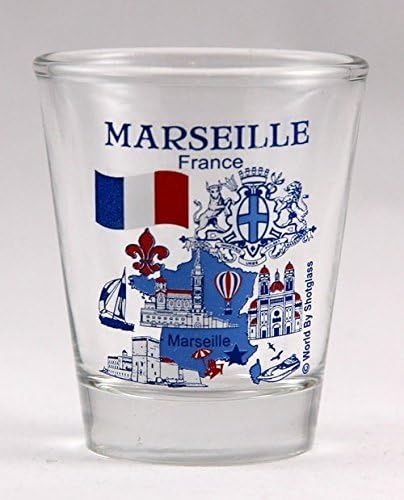 Marseille France Great French Cities Collection Shet Staklo