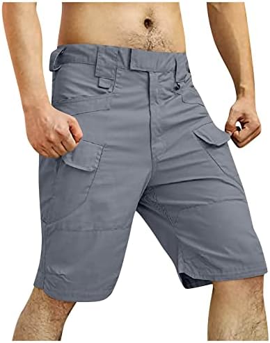 RTRDE muških kratkih hlača Sportska džepna odjeća casual labave kratke hlače jogging teret