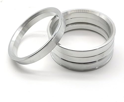 GoldensUnny 73,1 mm OD do 64,1 mm ID Hub središnjih prstenova, srebrni aluminijski hubcentrični prstenovi kompatibilni s mnogim acura