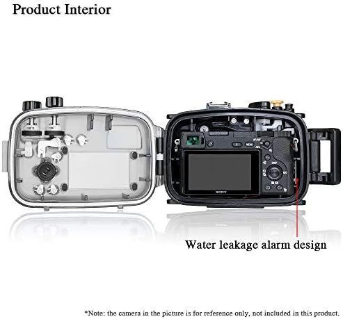 Morske žabe za Sony A6300 130FT/40M podvodna kućišta ronilačka kućica za ronjenje