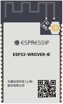 ESP32-WROVER-IE modul.