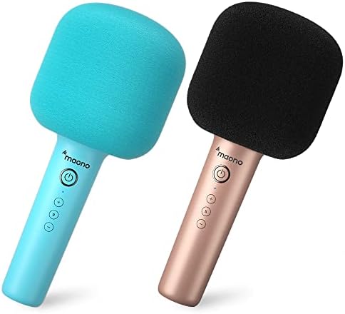 Maono Bluetooth Karaoke Mikrofon za djecu, MKP100 prijenosni 3 u 1 bežični ručni mikrofon s zvučnikom i snimanjem za pametne telefone,