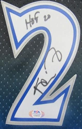 Kevin Garnett potpisao je dres Mitchell & Ness Timberwolves w/hof insc psa/dna u - autograpd NBA dresovi