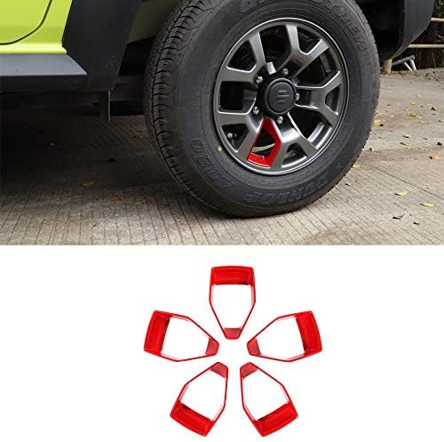 BestMotoring Car ABS Hub pokrivači kotača, Hubcap Deorative Trims za Suzuki Jimny 2019-2020