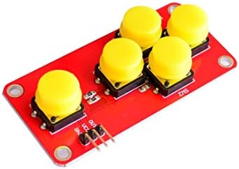 ZYM119 AD tipkovnica simulirajte analogni gumb modula s pet tipki za ploču za širenje senzora