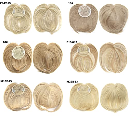 Faringoto ekstenzije bijele kose za žene nevidljiva perika za stanjivanje kose perika chignon debeli gornji dijelovi kose