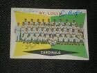 1960. Topps Cardinals Team Auto - Nelson, Broglio, Smith - Kartice s baseball pločama