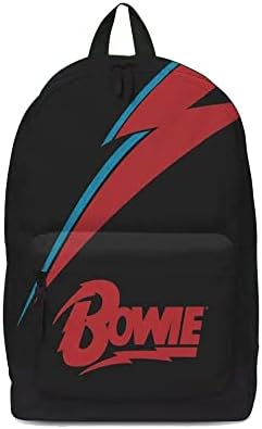 David Bowie Rock Sax Crni ruksak Aladdin Sane Lightning Bolt Backpack
