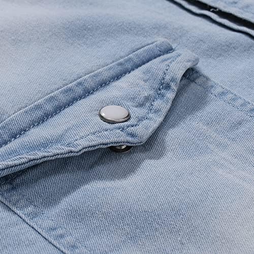 UBST traper lagane jakne košulje za muške, 2021 modni jesen retro gumb za pucanje dolje povremenih radnih košulja s džepovima