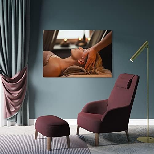 Plakat kozmetičkog salona za masažu cijelog tijela SPA plakat platno Slikarstvo zidni umjetnički plakat za spavaću sobu dnevnog boravka