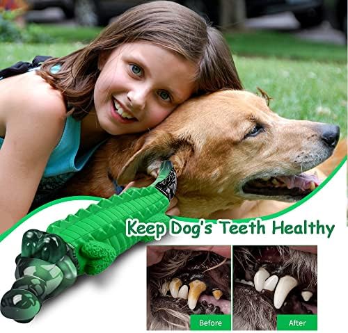 Pseći igračka zubna žvakanja za pse, interaktivne igračke za pse, igračke za pse za agresivne žvakanje, igračke za žvakanje psa s aromom