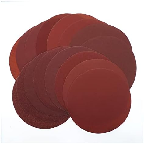 Pakovanje brusnog papira od drveta od 20 komada 6-inčnih 150 mm okrugli crveni brusni disk brusnog papira brusnog papira 40-2000 Disk