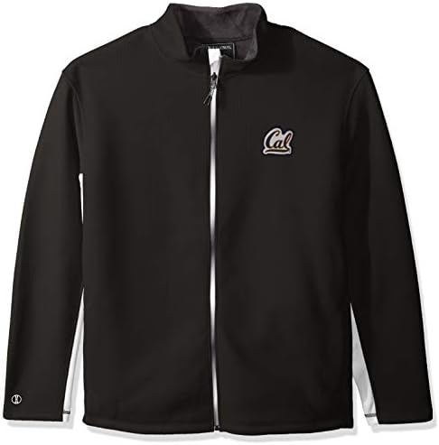Ouray Sportska odjeća NCAA Kalifornija Zlatni medvjedi invertiraju jaknu, ugljik/bijela, mala