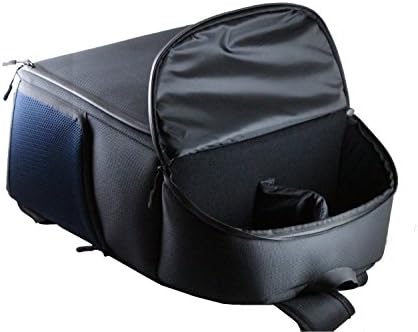 Navitech Robusni crni ruksak/ruksak/nosač kompatibilan s Optoma w320ust