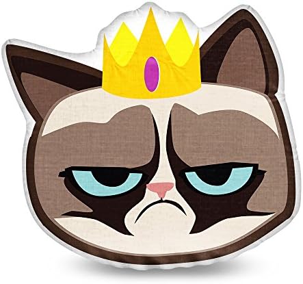 Lilipi Royaly Grumpy Cat Dekorativni naglasak za bacanje jastuka
