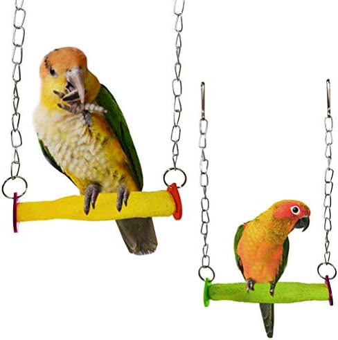 Ptičje viseće ljuljačke igračke papige za mljevenje kandži za stajanje bar za papagaj koctitiel finch lovebird budgie cnure