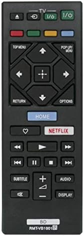 New RMT-VB100I Replace Remote fit for Sony Blu-Ray DVD Player BDP-S1500 BDP-S3500 BDP-S4500 BDP-S5500 BDP-S1500 BDP-S3500 BDP-S4500
