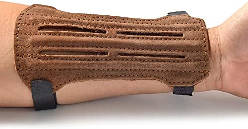 Kožni štitnici za ruke od 2 streličarstva | visokokvalitetni Podesivi kožni štitnik za ruke / pribor za lov i sport povezan s streličarstvom