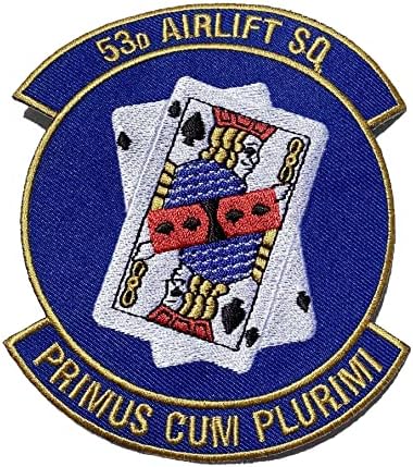 53d Airlift eskadrila Primus cum Plurimi Patch - šivanje