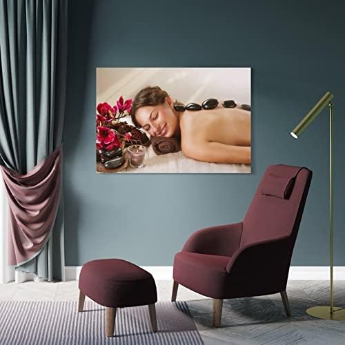 Plakat kozmetičkog salona za masažu cijelog tijela SPA plakat platno Slikarstvo plakati i otisci zidne umjetničke slike za dekor dnevne