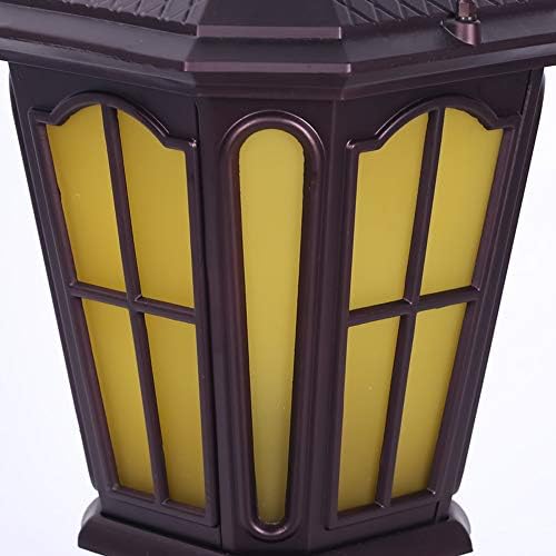 Tqxdd vintage europska staklena vanjska lampica na vratima Lanterna svjetiljka LED stigma svjetlosna učvršćena vrtni aluminij viktorijanski