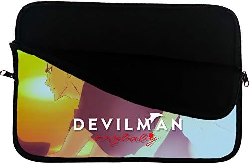 Devilman Crybaby Anime Laptop Tog torba za rukave 15 inča kućište Anime Mousepad Surface Računalna vrećica Laptop/Tablet Voda Repelent