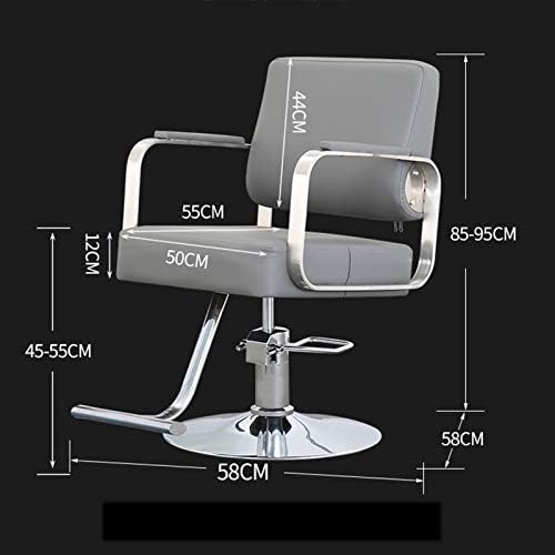 Zhangoo rezanje kose hidraulična brijačnica salona salona stolice za frizure teške brijačne stolice, naslonjavanje hidraulične kose