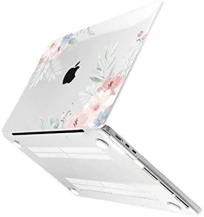 Batianda kompatibilna s 2022 MacBook Air 13,6 inča kućište M2 Chip Model A2681, plastični poklopac tipkovnice za tvrdog kristala za