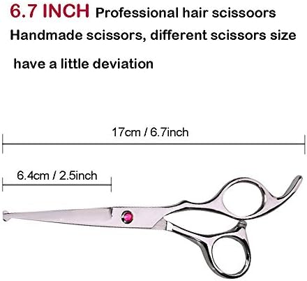 Profesionalne frizerske škare za kosu 5,5 inča oštre škare za šišanje, dječje škare za obrt u crnoj boji