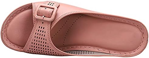 Ženske sandale 2021 modne ljetne sandale s ribljim ustima, papuče s debelim potplatom, Ležerne sandale na klin, sandale za plažu za