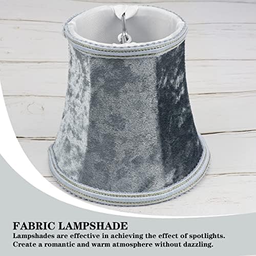 Moderna europska flanelska abažurska svjetiljka od tkanine u kraljevskom stilu Europska kopča za luster zidna svjetiljka za stolni